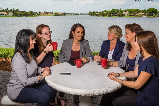 CardioServ Staff Having Coffee