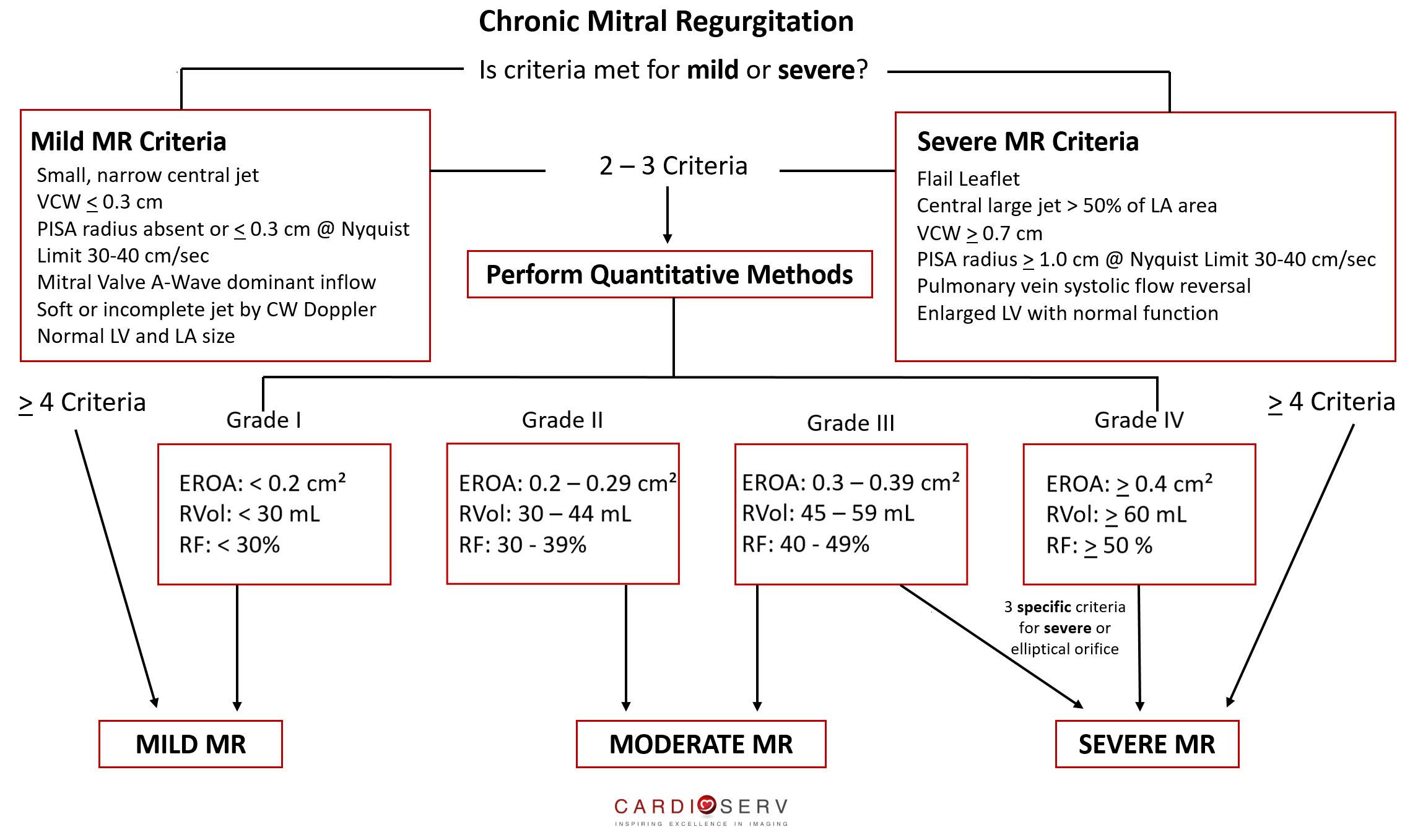 ASE s Mitral Regurgitation Algorithm Simplified Cardioserv