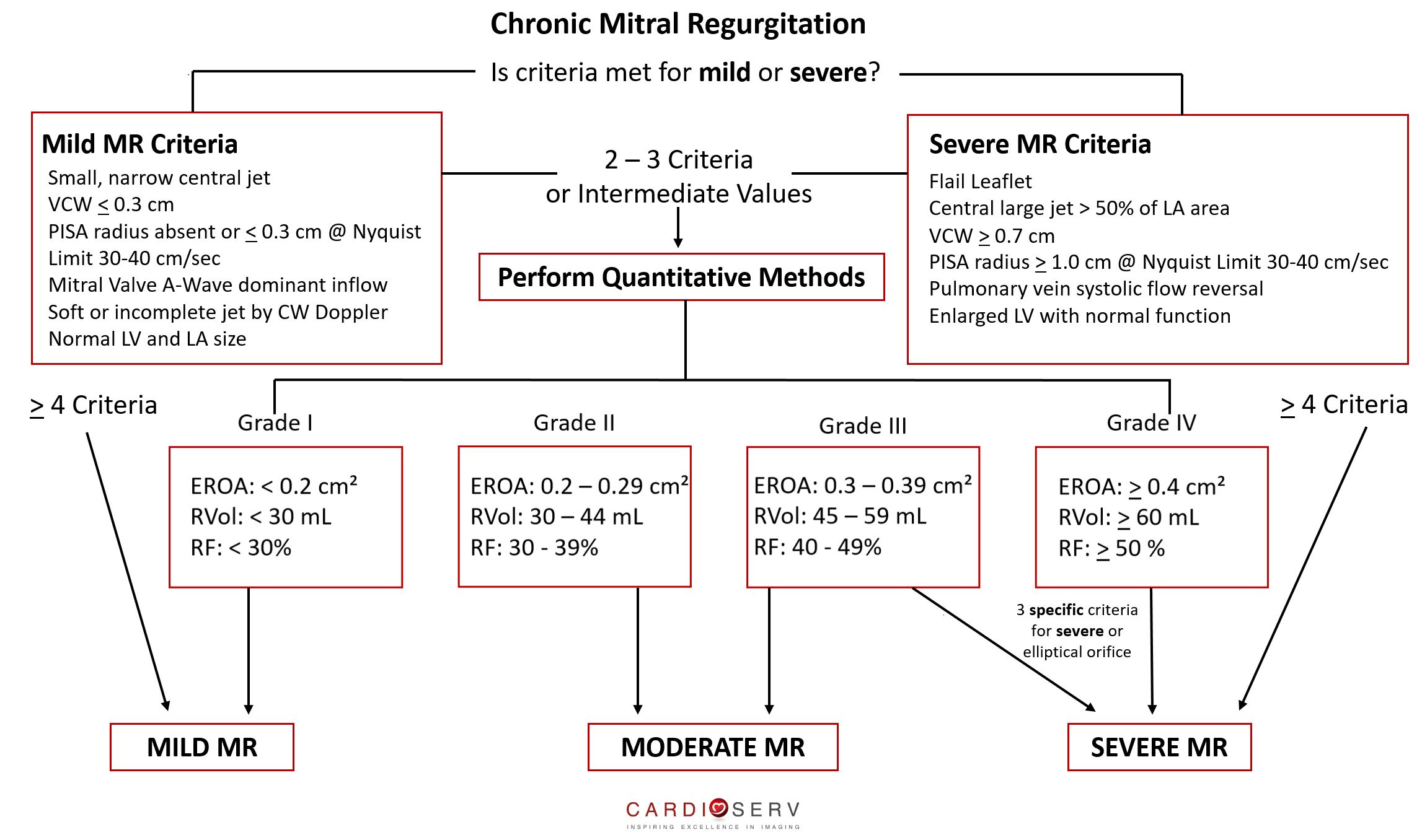 Mitral Regurgitation Chronic Algorithm