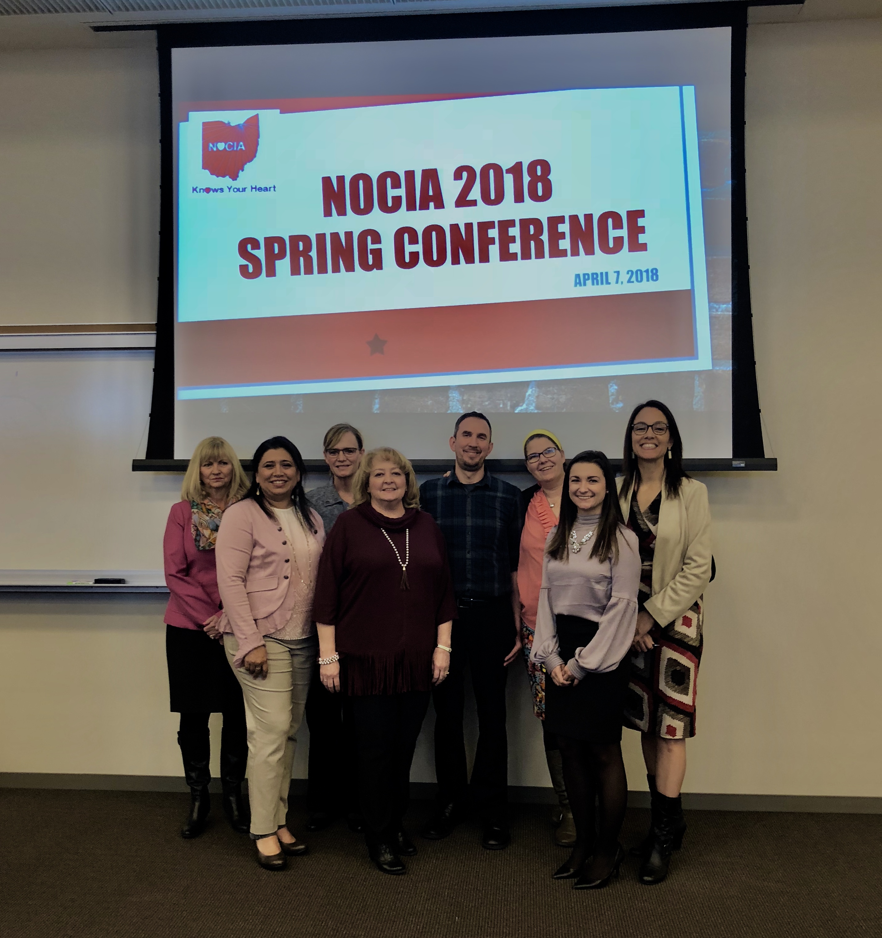 Speakers at the Spring NOCIA conference 2018