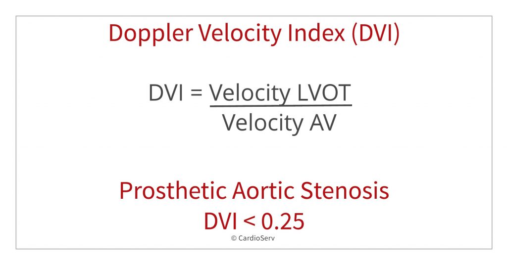 DVI Doppler Velocity Index