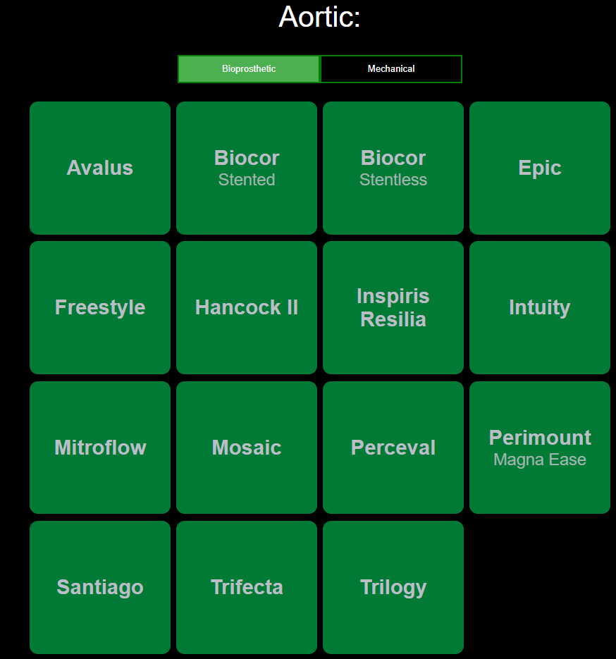 echoworkflows aortic prosthetic valves